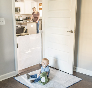 retractable baby stair gate